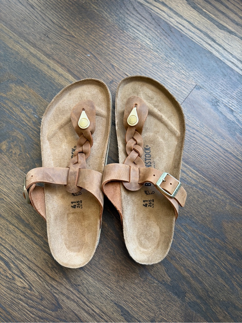 Birkenstock Gizeh Braided Sandal Size 41